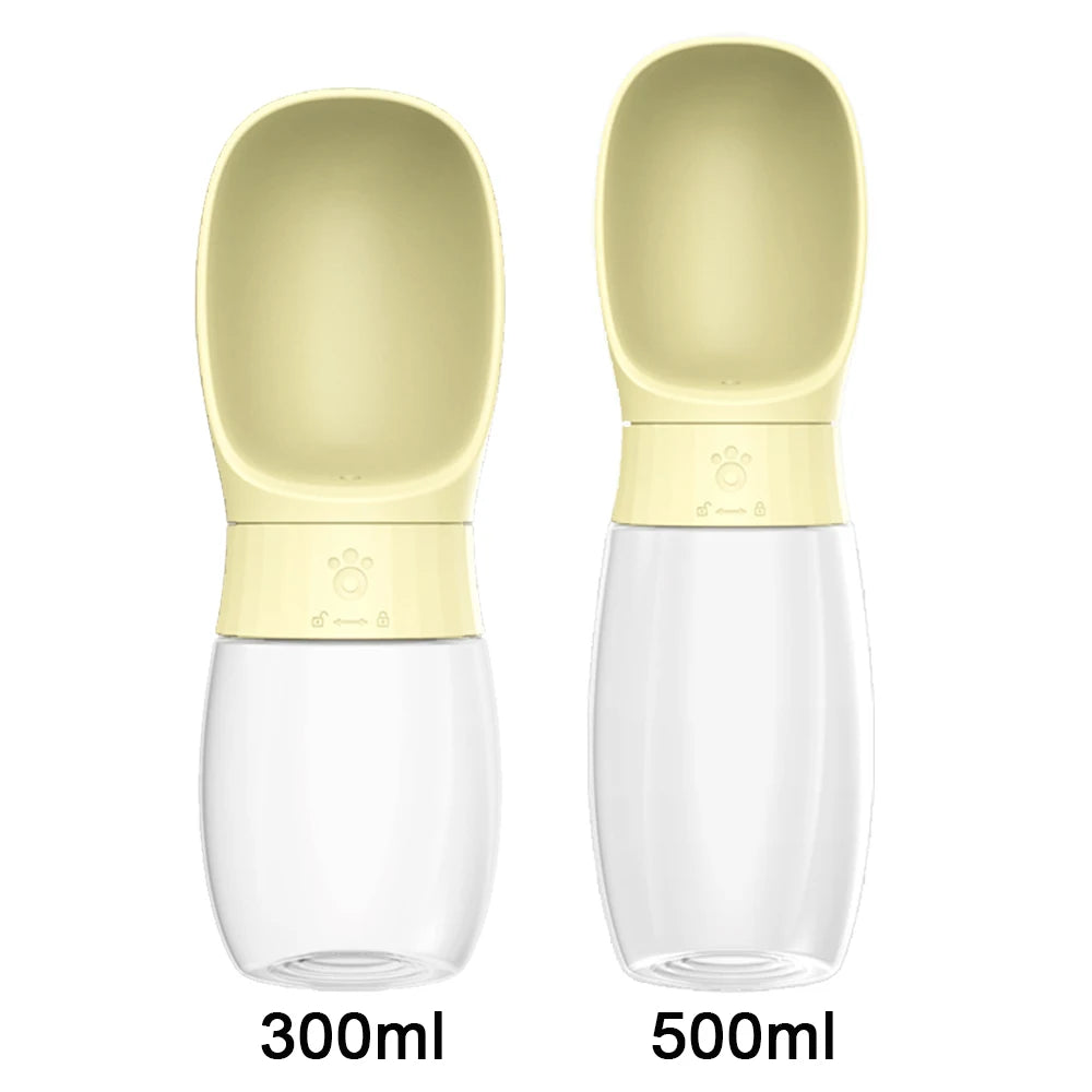 Przenośna miska do wody z dozownikiem dla psów i kotów