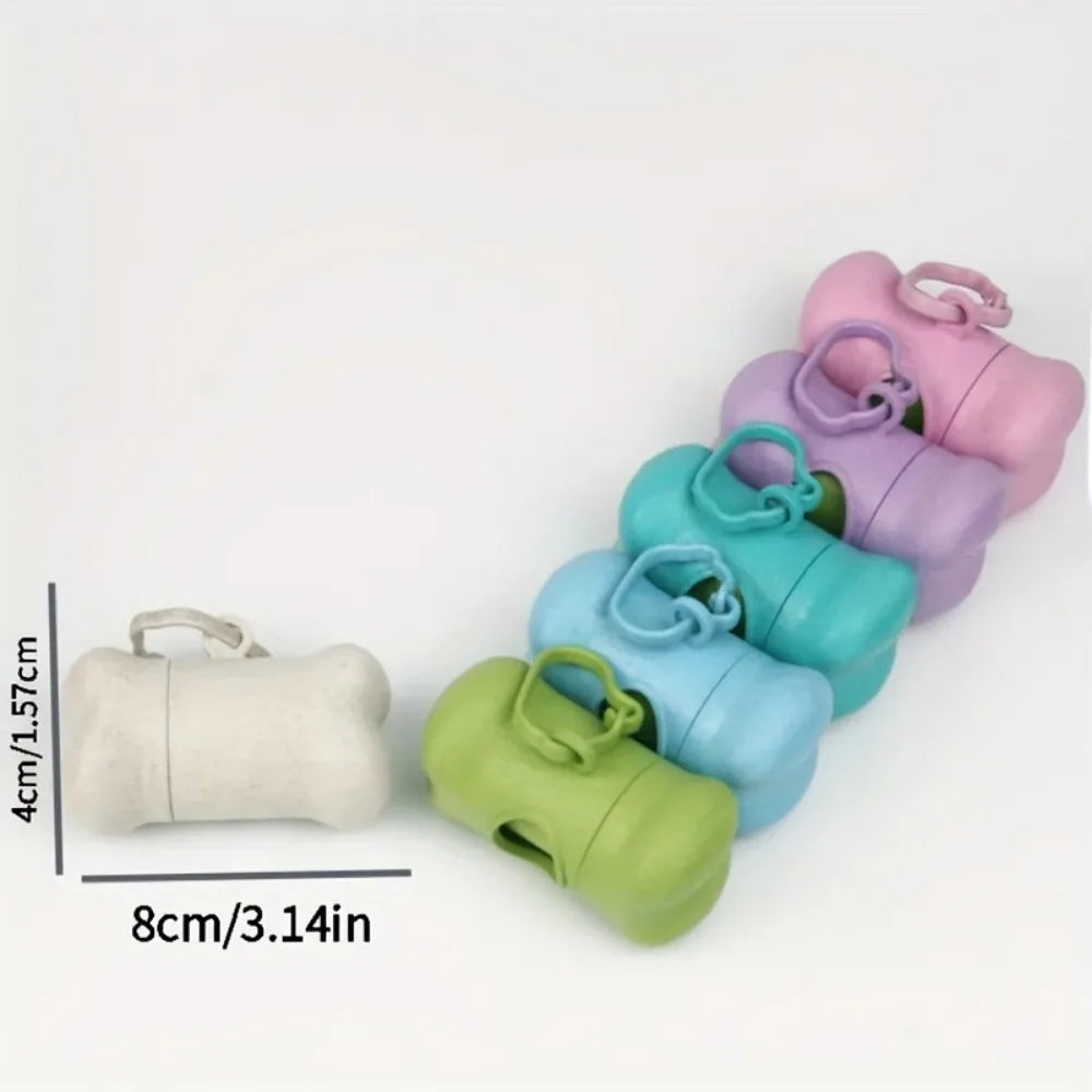 Dozownik woreczków na psie odchody z klipsem